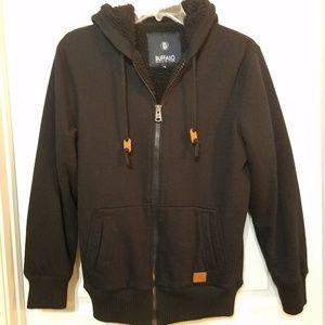 buffalo david bitton zip up hoodie